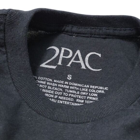 New 2Pac Shirt Size Small Tupac "It's Just Me Against The World" Graphic T-Shirt - Picture 7 of 7